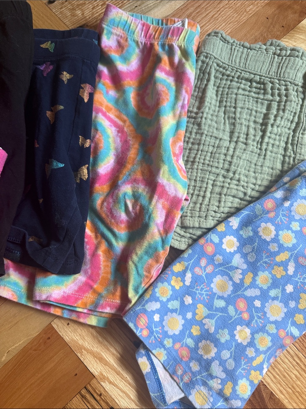 Girls' Mixed Shorts & Lounge Bottoms - Colorful Set - Picture 3 of 6